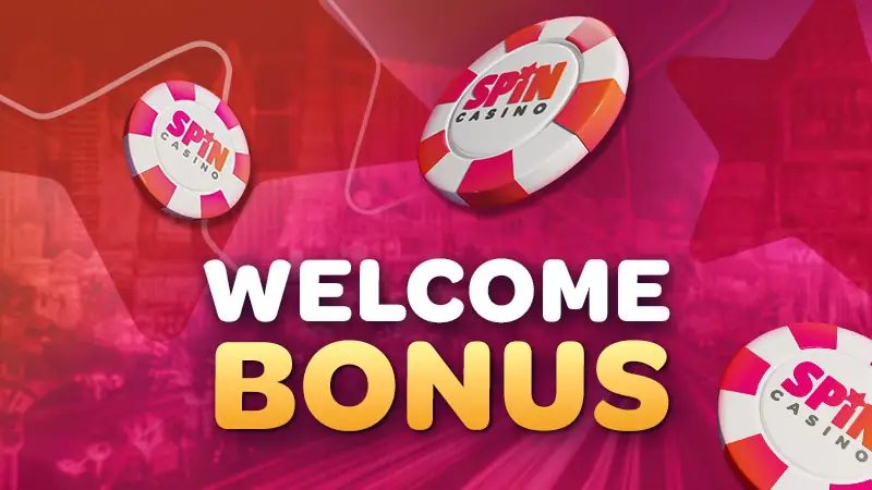 Spin Casino welcome bonus